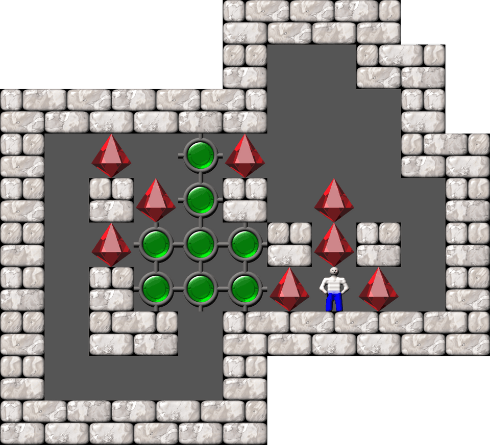 Sokoban Kevin 20 level 21